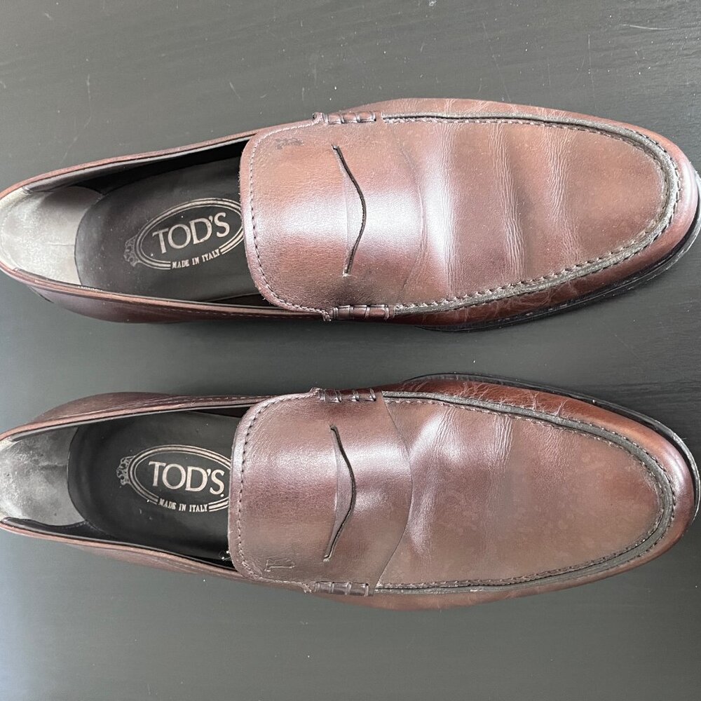 Tod's Drivers Brown Size US 8.5